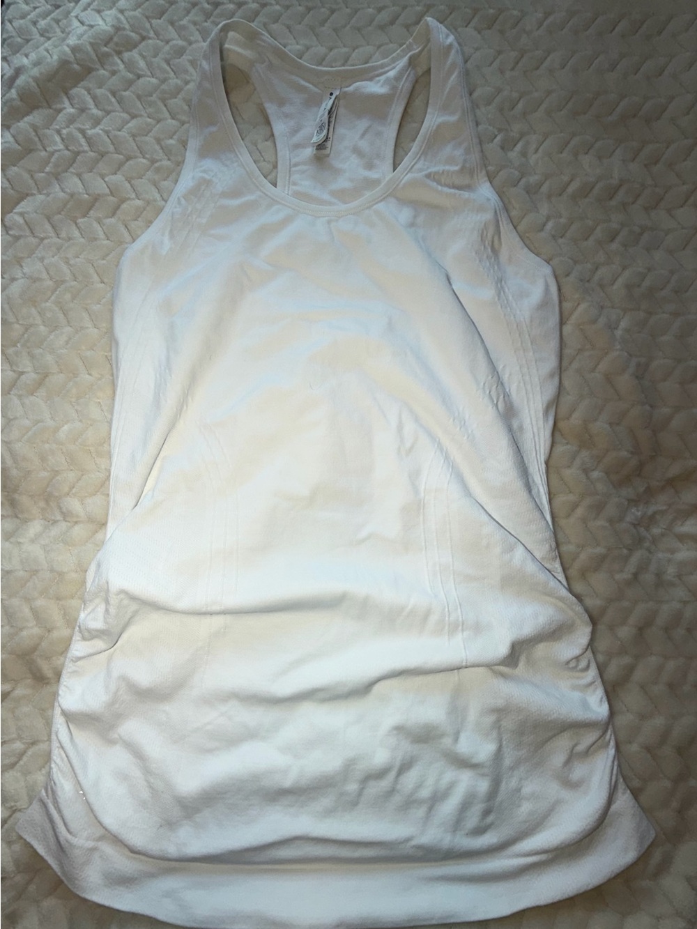 Athleta Running Tank White Size Medium